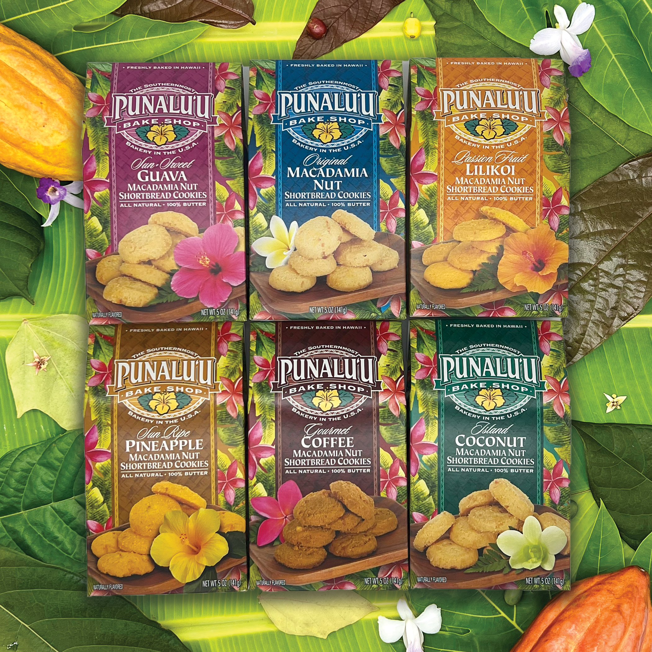 Punaluʻu Bake Shop Macadamia Nut Cookies — lavaloha